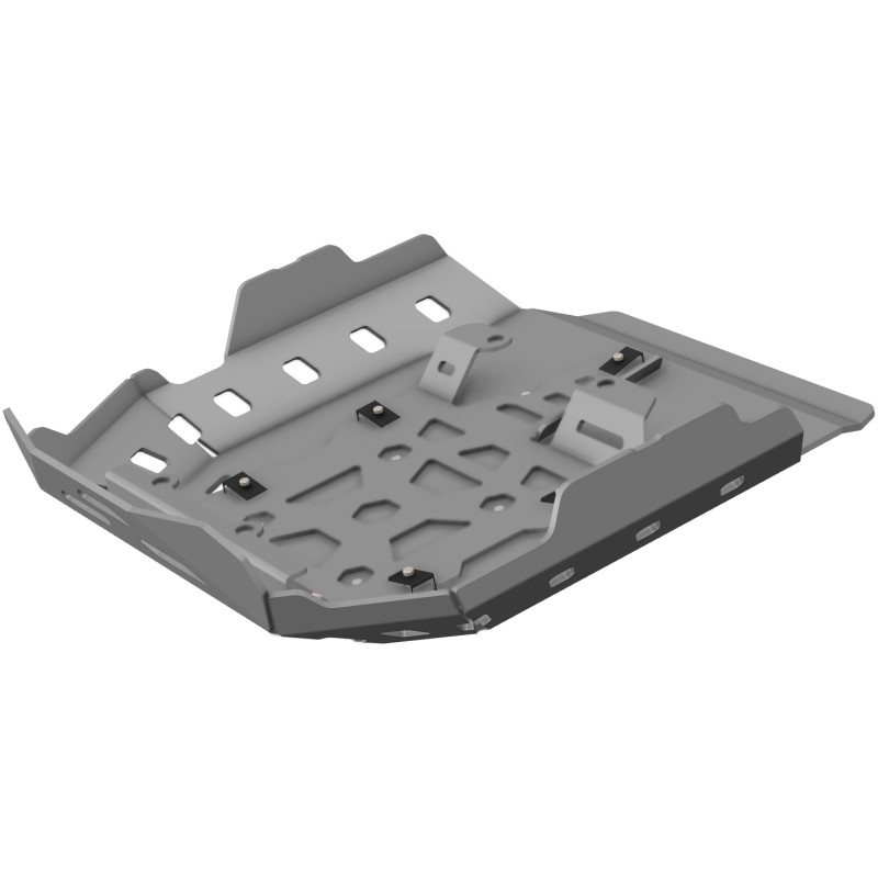 CROSSPRO NOWOŚĆ OSŁONA SILNIKA ALUMINIUM BMW R 1300 GS \'23-24 KOLOR CZARNY MAT