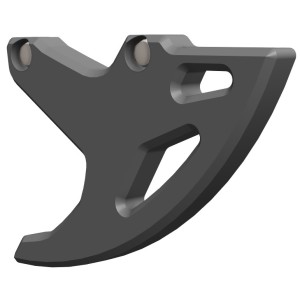 crosspro nowość osłona tarczy hamulcowej tył z tworzywa dtc pasuje do: honda crf 250/450 \'04- kolor czarny