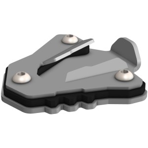 CROSSPRO NOWOŚĆ POSZERZENIE STOPKI BOCZNEJ CF MOTO MT 450 \'24 KOLOR SREBRNY/CZARNY