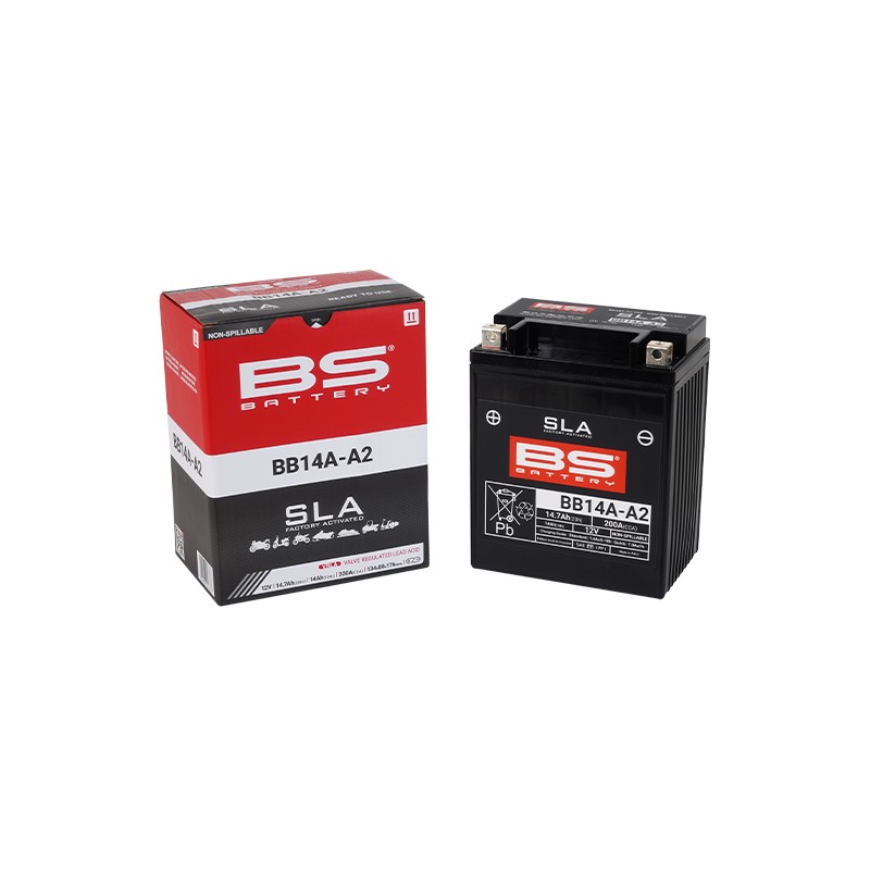 BS 2026/01 AKUMULATOR BB14A-A2 (YB14A-A2) 12V 14AH 134X88X176 BEZOBSŁUGOWY - ZALANY (200A) - ZASTĘPUJE 310572 (5)