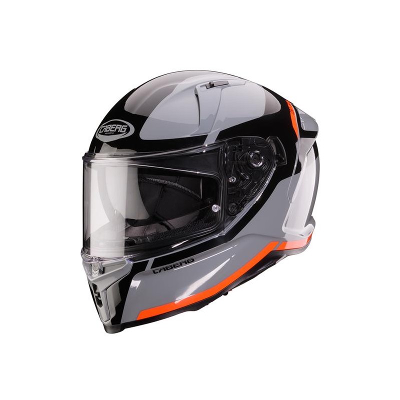 CABERG KASK INTEGRALNY Z BLENDĄ MODEL AVALON X PURE KOLOR SZARY/CZARNY/CZERWONY FLUO ROZMIAR L