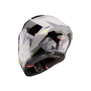 CABERG KASK INTEGRALNY Z BLENDĄ MODEL DRIFT EVO II PRISM KOLOR SZARY/CZARNY/ŻÓŁTY FLUO MAT ROZMIAR S