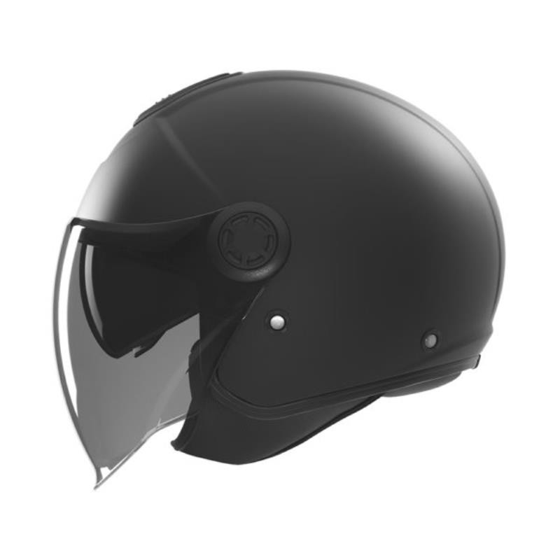 NOX KASK OTWARTY JET Z BLENDĄ N182 SOLID KOLOR CZARNY MAT ROZMIAR XXL