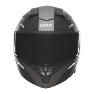 NOX PROMOCJA KASK SZCZĘKOWY (FLIP-UP) Z BLENDĄ N968 ULTRA KOLOR CZARNY/BIAŁY MAT ROZMIAR M