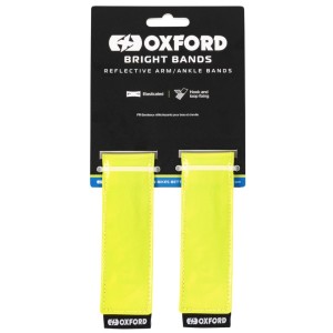 OXFORD OPASKI ODBLASKOWE NA RAMIĘ LUB ŁOKIEĆ KOLOR ŻÓŁTY FLUO - 2 SZTUKI
