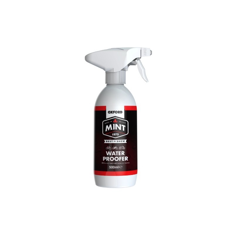OXFORD MINT ŚRODEK DO IMPREGNACJI WODOODPORNEJ MATERIAŁÓW TEKSTYLNYCH WATER PROOFER SPRAY 500M