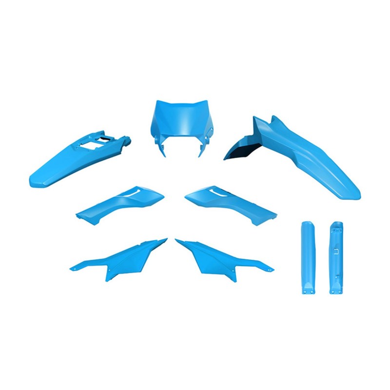 RACETECH (RTECH) 2026/03 KOMPLET PLASTIKÓW SURRON ULTRA BEE \'23-\'25 KOLOR JASNY NIEBIESKI