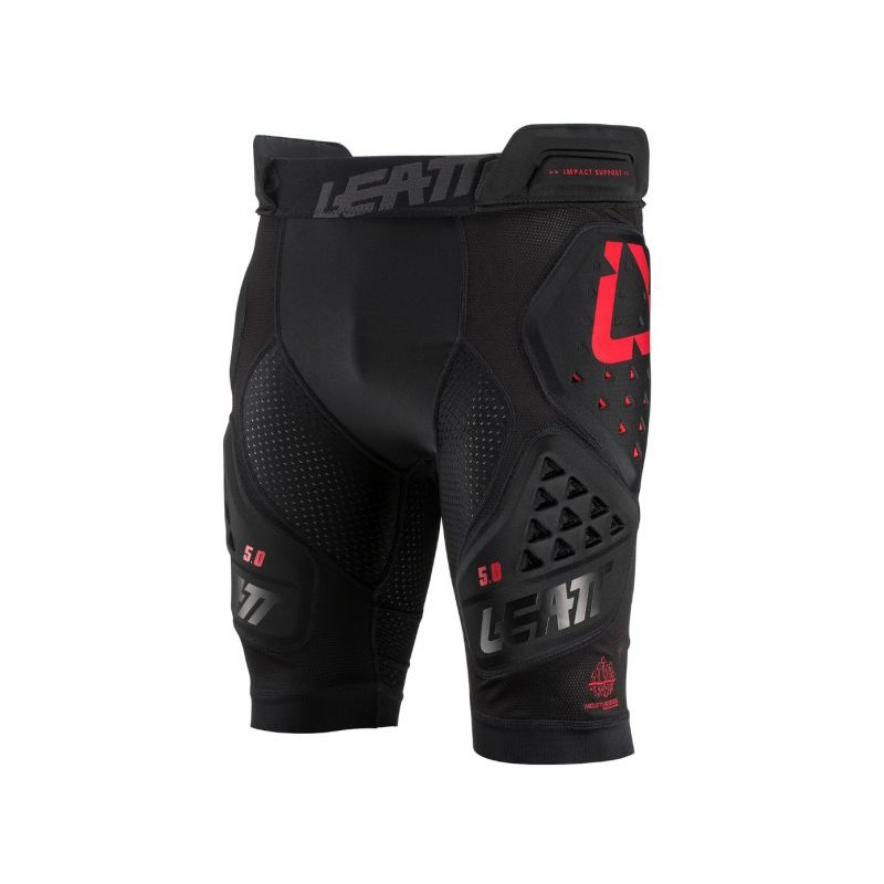 LEATT SPODENKI Z OCHRANIACZAMI IMPACT SHORTS 3DF 5.0 BLACK KOLOR CZARNY ROZMIAR M