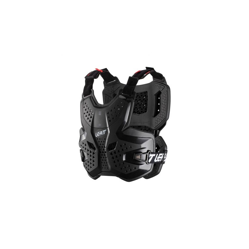 LEATT OSŁONA KLATKI PIERSIOWEJ (BUZER) CHEST PROTECTOR 3.5 BLACK KOLOR CZARNY