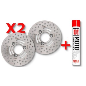 MTX PARTS ZESTAW 2 X TARCZA HAMULCOWA PRZÓD SUZUKI LT-Z 400 \'03-\'19, LT-Z 250 \'04-\'12, KAWASAKI KSF 400 \'03-\'05, ARCTIC CA