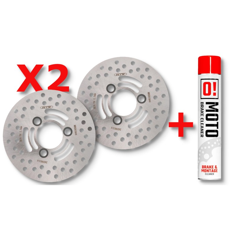 MTX PARTS ZESTAW 2 X TARCZA HAMULCOWA PRZÓD SUZUKI LT-Z 400 \'03-\'19, LT-Z 250 \'04-\'12, KAWASAKI KSF 400 \'03-\'05, ARCTIC CA