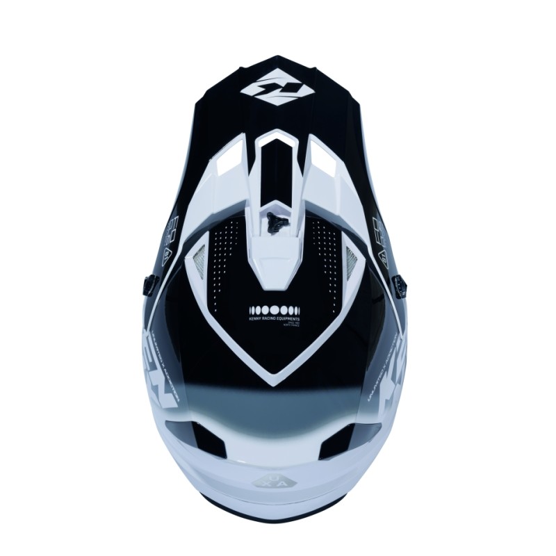 KENNY RACING CZĘŚCI ZAMIENNE DASZEK DO KASKU TRACK GRAPHIC FOCUS BLACK