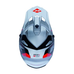 KENNY RACING CZĘŚCI ZAMIENNE DASZEK DO KASKU TRACK GRAPHIC SPEED BLACK RED