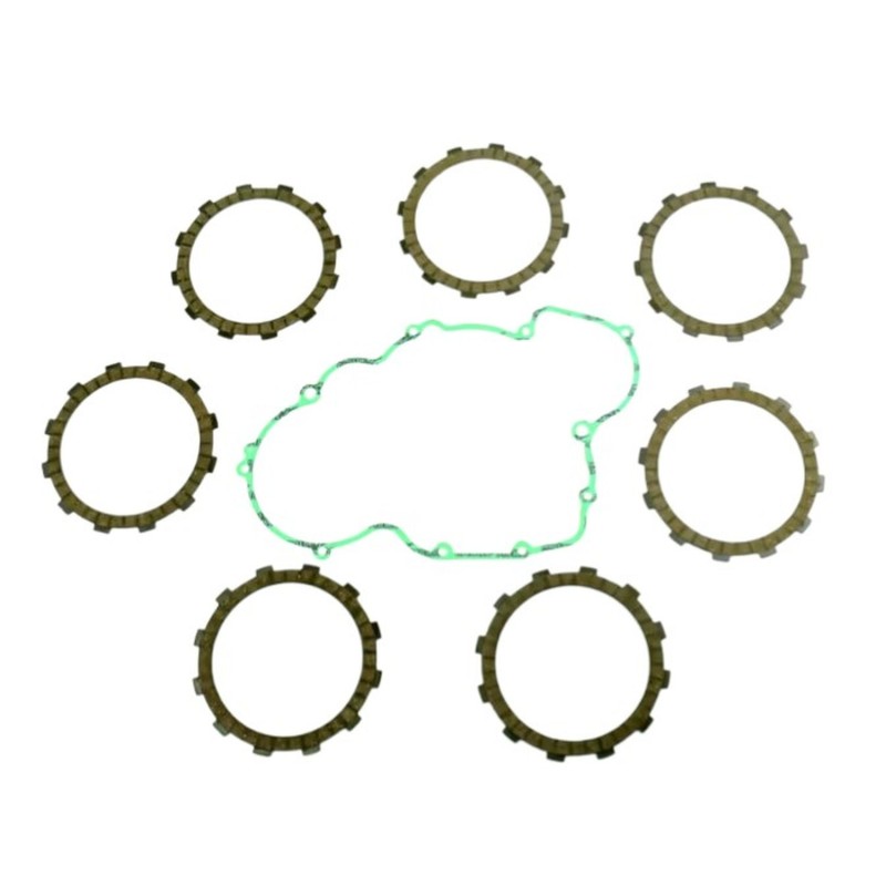 ATHENA 2026/01 TARCZE SPRZĘGŁOWE Z USZCZELKĄ POKRYWY SPRZĘGŁA KTM \'06-\'07 ( EXC 400 , EXC 450 , SX 450 , SX 525 )