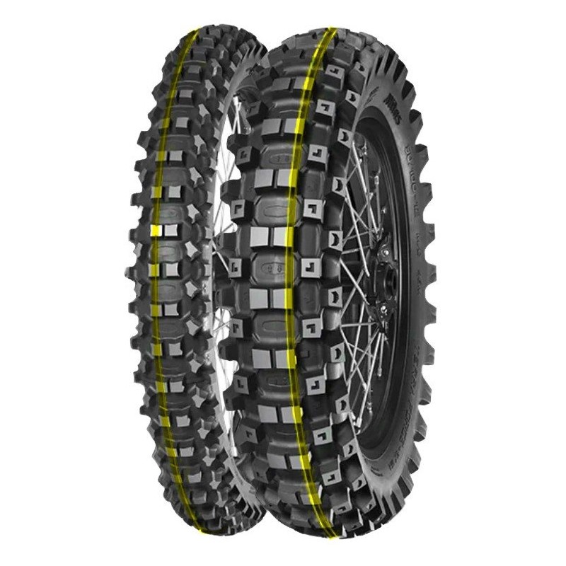 MITAS OPONA 110/100-18 TERRA FORCE-EX MH SUPER 64R (ŻÓŁTY PASEK) TT TYŁ DOT 41/2025 (zamiennik:70000267)