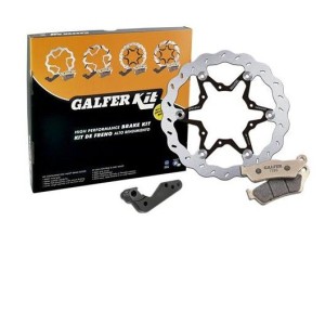 GALFER ZESTAW HONDA CRF 250/450R \'19- (TARCZA I KLOCKI HAMULCOWE PRZÓD PLUS ADAPTER SP059) (OVERSIZE 270) - PATRZ OPIS DODATKOW