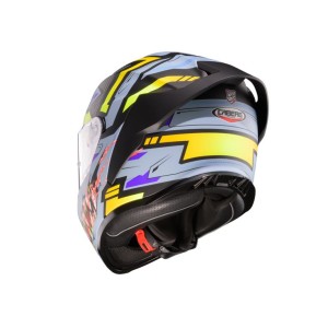 CABERG KASK INTEGRALNY ROXTER HUNTER KOLOR CZARNY MAT/SZARY/ŻÓŁTY FLUO ROZMIAR M