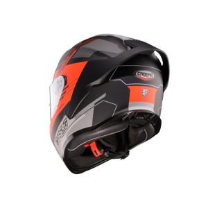 CABERG KASK INTEGRALNY ROXTER COLT KOLOR CZARNY MAT/CZERWONY FLUO/CZARNY ROZMIAR XL