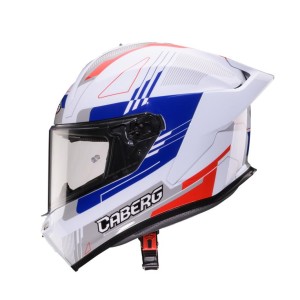 CABERG KASK INTEGRALNY ROXTER COLT KOLOR BIAŁY/CZERWONY/NIEBIESKI ROZMIAR S