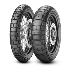 PIRELLI KOMPLET OPON (2803600/25) 120/70R19 SCORPION RALLY STR 60V TL M/C M+S PRZÓD DOT 2025 + (2803700/25) 170/60R17 SCORPION R
