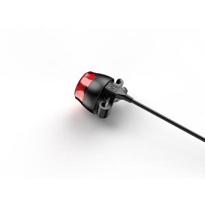 BIKETEC OŚWIETLENIE / LAMPKA / LAMPA ROWEROWA TYLNA AUTO STOP USB KOLOR CZARNY