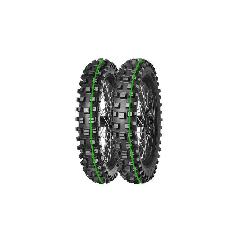 MITAS OPONA 120/90-18 TERRA FORCE-EX XT SUPER LIGHT 65M TT TYŁ (ZIELONY PASEK) DOT 24/2023 (zamiennik:70000224)