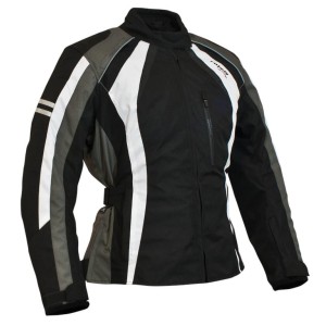 roleff promocja kurtka damska tekstylna z membraną wind-tex kolor czarny/szary rozmiar l