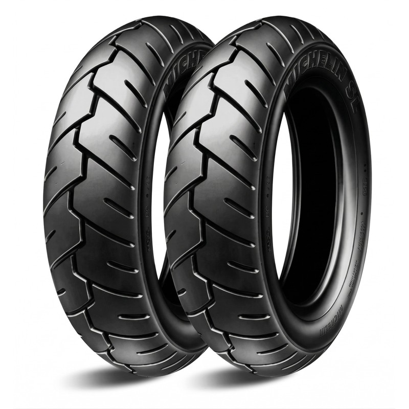 MICHELIN OPONA 100/80-10 S1 53L TL/TT PRZÓD/TYŁ DOT 03/2026