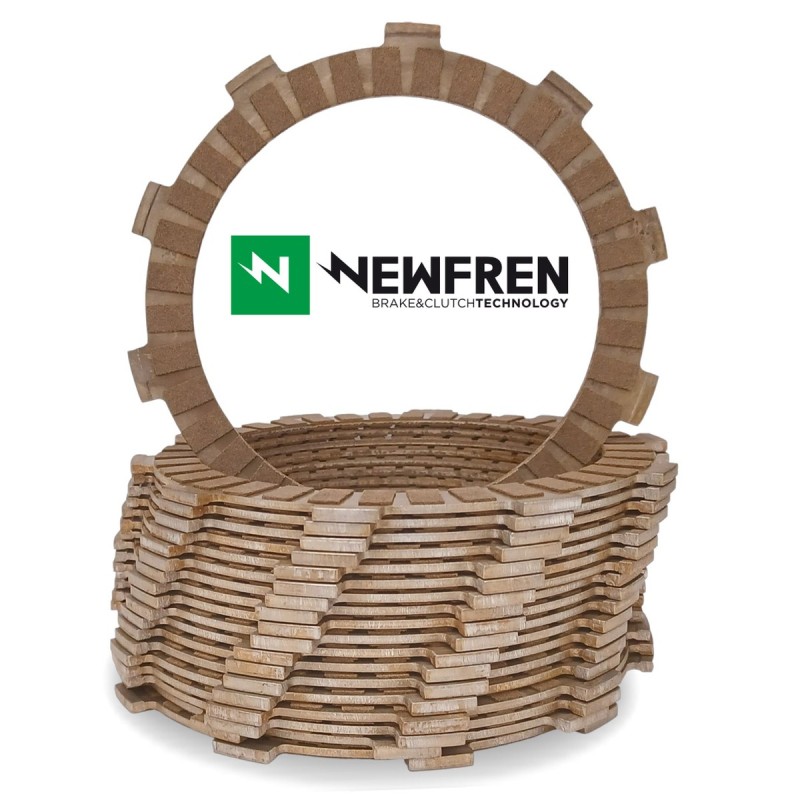 newfren tarcze sprzęgłowe z przekładkami pro race beta 250/300 rr 2t \'18-\'21, 350/390/430/480/ rr 4t \'18-\'21; xtrainer 250/3