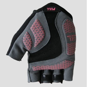 polednik rękawice / rękawiczki rowerowe / mtb (bez palców) model iris lady (damskie) kolor różowy rozmiar s