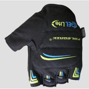 polednik rękawice / rękawiczki rowerowe / mtb (bez palców) model marathon gel kolor zielony fluo rozmiar s