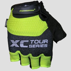 polednik rękawice / rękawiczki rowerowe / mtb (bez palców) model marathon gel kolor zielony fluo rozmiar xl