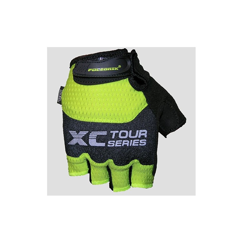 polednik rękawice / rękawiczki rowerowe / mtb (bez palców) model marathon gel kolor zielony fluo rozmiar xxl