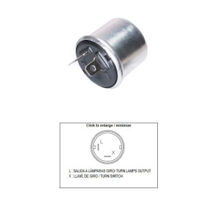 dze przerywacz kierunkowskazów uniwersalny (12v 2+2 21w)