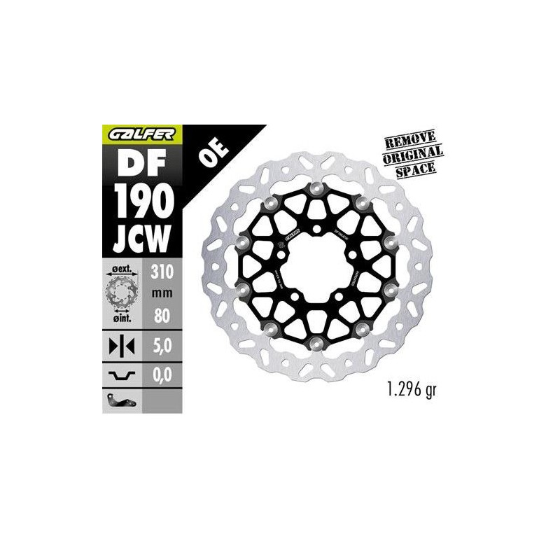 galfer tarcza hamulcowa przód kawasaki z 800 \'13-; zx-6r (636) \'13-; zx 10r ninja \'08-; versys 1000 \'15-; gtr 1400 \'07-; zz