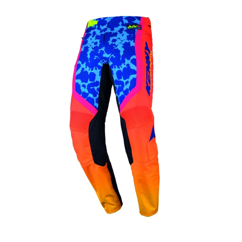 KENNY RACING SPODNIE CROSS/ENDURO PERFORMANCE SOCAL POMARAŃCZOWY/NIEBIESKI ROZMIAR XS (28)
