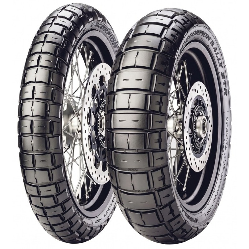 PIRELLI OPONA 130/80R17 SCORPION RALLY STR 65V TL M/C M+S TYŁ DOT 01/2026
