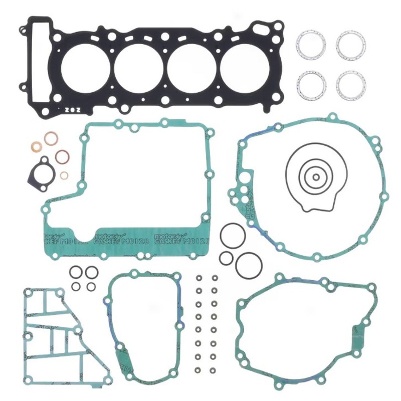 ATHENA KOMPLET USZCZELEK YAMAHA FZ6 R \'11-\'17, XJ6 09-\'15, XJ 600 DIVERSION S \'09-\'15 (BEZ USZCZELNIACZY OLEJOWYCH I USZCZE