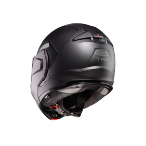 CABERG KASK SZCZĘKOWY FLIP-BACK (SZCZĘKA DO TYŁU) MODEL TRIP SOLID KOLOR CZARNY MAT ROZMIAR S (PINLOCK W ZESTAWIE)