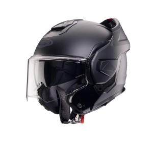 CABERG KASK SZCZĘKOWY FLIP-BACK (SZCZĘKA DO TYŁU) MODEL TRIP SOLID KOLOR CZARNY MAT ROZMIAR XS (PINLOCK W ZESTAWIE)