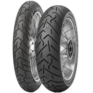 PIRELLI KOMPLET OPON (2526300/25) 120/70ZR17 SCORPION TRAIL II (58W) TL M/C PRZÓD DOT 2025 + (2527500/25) 190/55ZR17 SCORPION TR