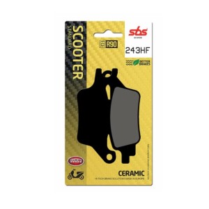 SBS KLOCKI HAMULCOWE KH... STREET STANDART CERAMIC PASUJE DO: YAMAHA CYGNUS RAY-ZR 125 \'23-\'25 , PRZÓD