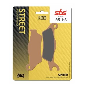 SBS KLOCKI HAMULCOWE KH715 STREET PERFORMANCE (EXCEL) SINTER KOLOR ZŁOTY PASUJE DO: SUZUKI GSX-S 125 18-25, GSXR 125 R 18-24, GS