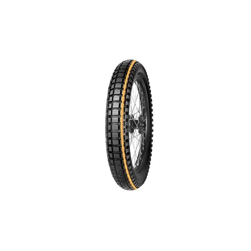 MITAS OPONA 3.75-19 SPEEDWAY 61P NHS TT (POMARAŃCZOWY PASEK) TYŁ DOT 2025 (DOT:PJDP) (ZAMIENNIK:70000344)