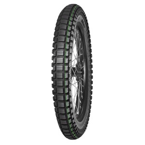 MITAS OPONA 3.75-19 SPEEDWAY SOFT 61P TT NHS (ZIELONY PASEK) TYŁ DOT 2025 (DOT:XVDP) (ZAMIENNIK:70000343)