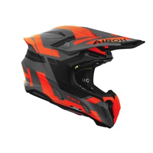 AIROH KASK CROSS / ENDURO / ATV / QUAD TWIST 3 DYNASTY ORANGE MATT KOLOR CZARNY MAT/POMARAŃCZOWY ROZMIAR M