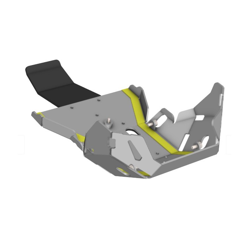 CROSSPRO OSŁONA SILNIKA ALUMINIOWA PASUJE DO: SUZUKI DR-Z4S, DR-Z4SM, DR-Z (DRZ) 400 \'25-, KOLOR SREBRNY