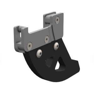 CROSSPRO OSŁONA TARCZY HAMULCOWEJ ALUMINIUM + DTC TYŁ PASUJE DO: KTM SX/EXC/EXCF/SXF \'04-, HUSQVARNA FE/FX/TE/TX/TC/FC \'14-, G