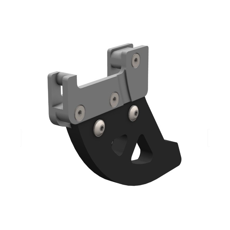 CROSSPRO OSŁONA TARCZY HAMULCOWEJ ALUMINIUM + DTC TYŁ PASUJE DO: KTM SX/EXC/EXCF/SXF \'04-, HUSQVARNA FE/FX/TE/TX/TC/FC \'14-, G