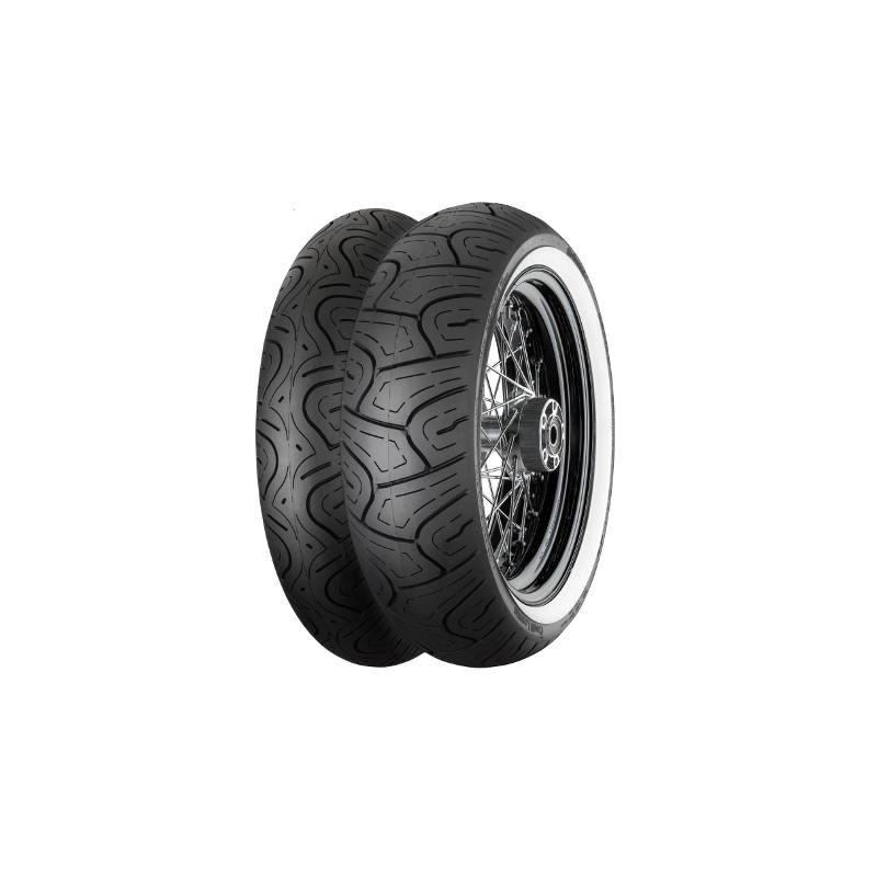 CONTINENTAL OPONA 130/90-16 CONTILEGEND 73H TL M/C REINF WW BIAŁY BOK TYŁ DOT 06/2023 (240305) (oferta specjalna)